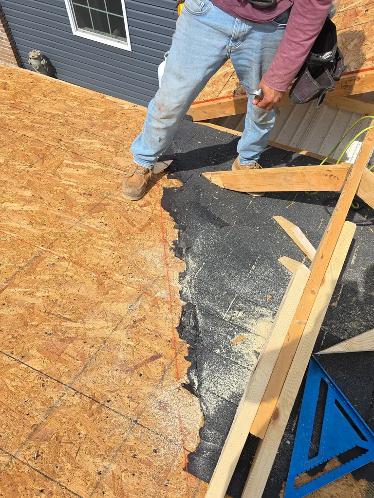 Roofing project by Legacy Construction in Knoxville, Tennessee